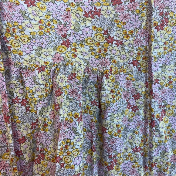 Rachel Zoe Boho Floral Print Blouse, size Large - Picture 4 of 7